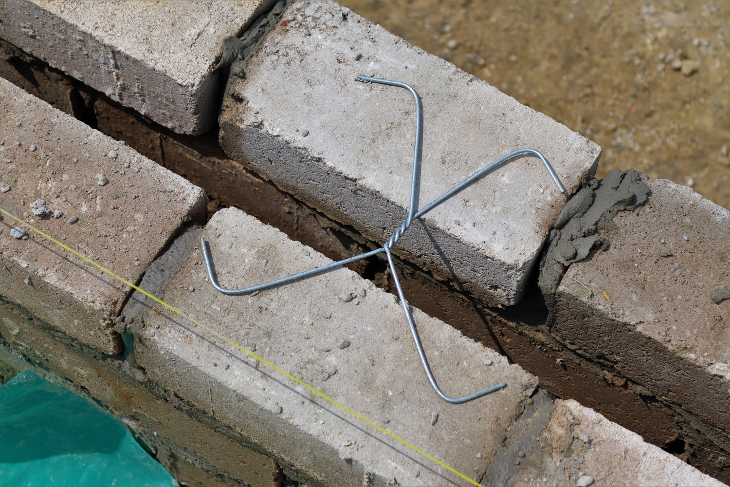 What are cavity wall ties?